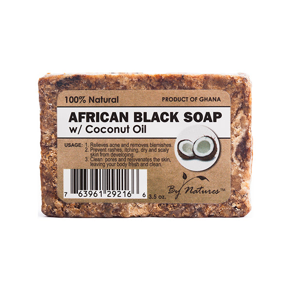 By natures African Black Soap Coconut oil