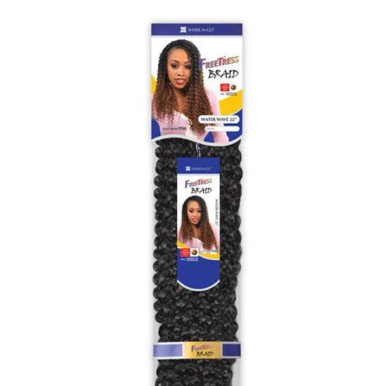 Freetress Waterwave braids crochet 22"