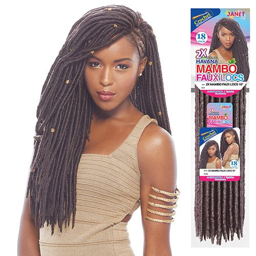 Janet - Mambo Faux Locs - 18''