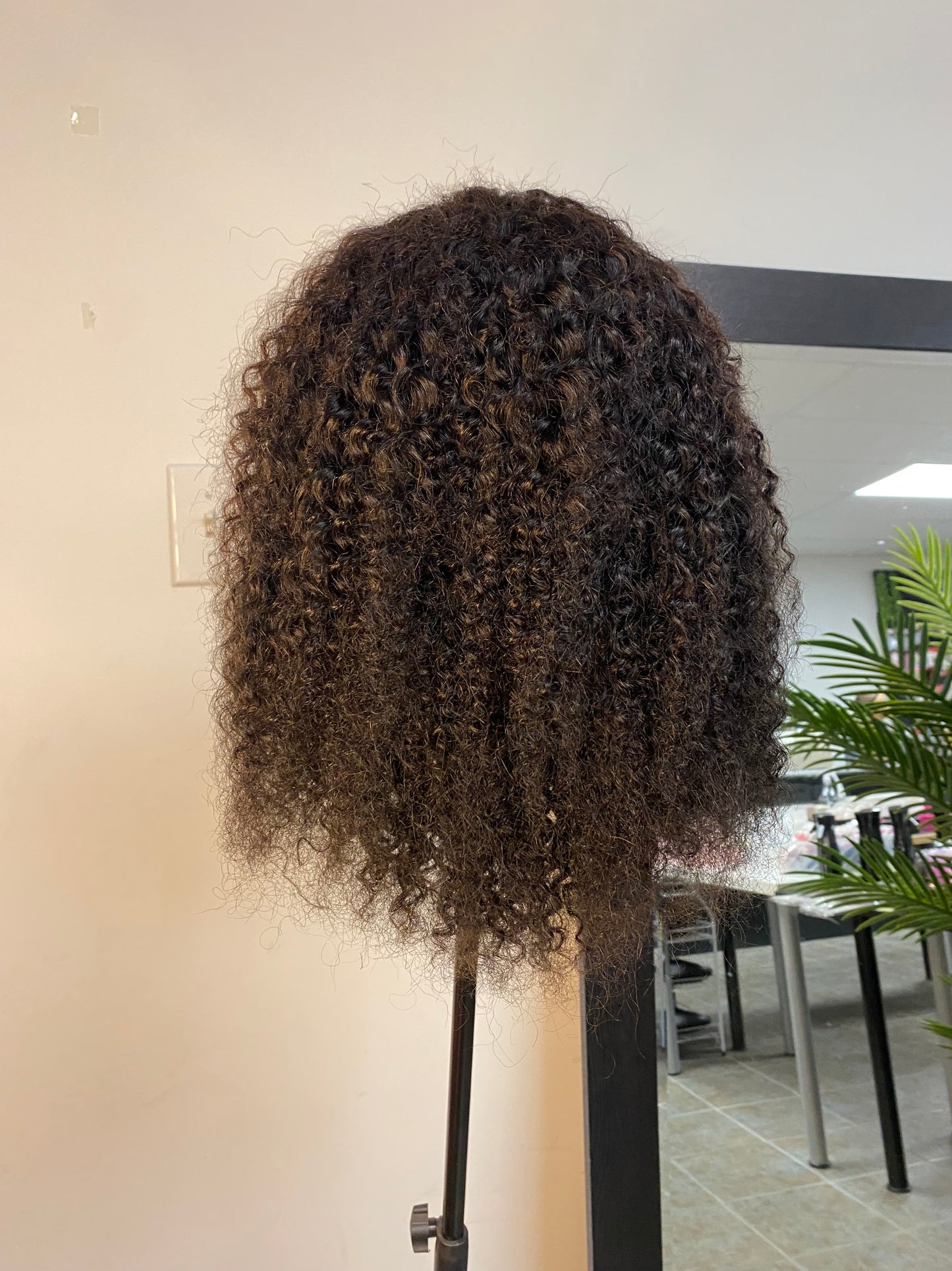 Curly yaki wig - 13x4