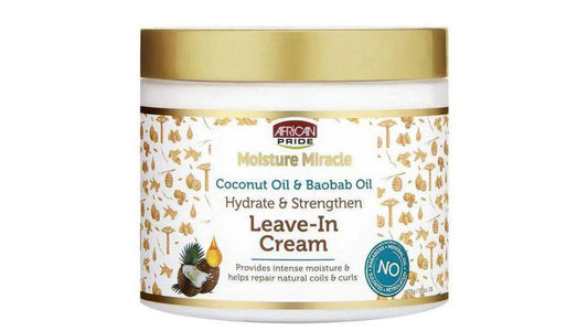 Africa Pride moisture Miracle/ Coconut et baobab oil/ leave in Cream