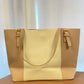 Grand Tote Bag - Rose et Beige