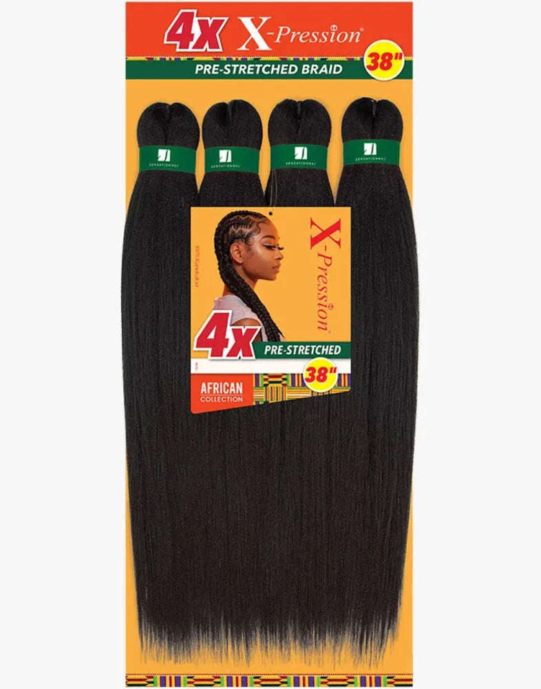 Xpression 4X pre-stretched 38 pouces