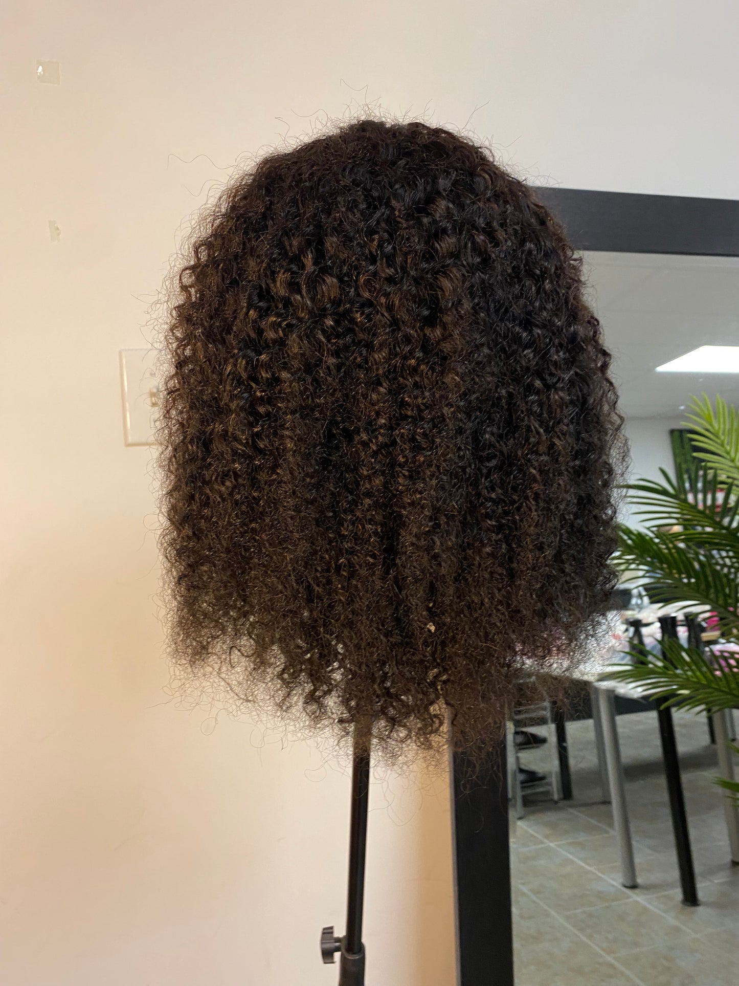 Curly yaki wig - 13x4