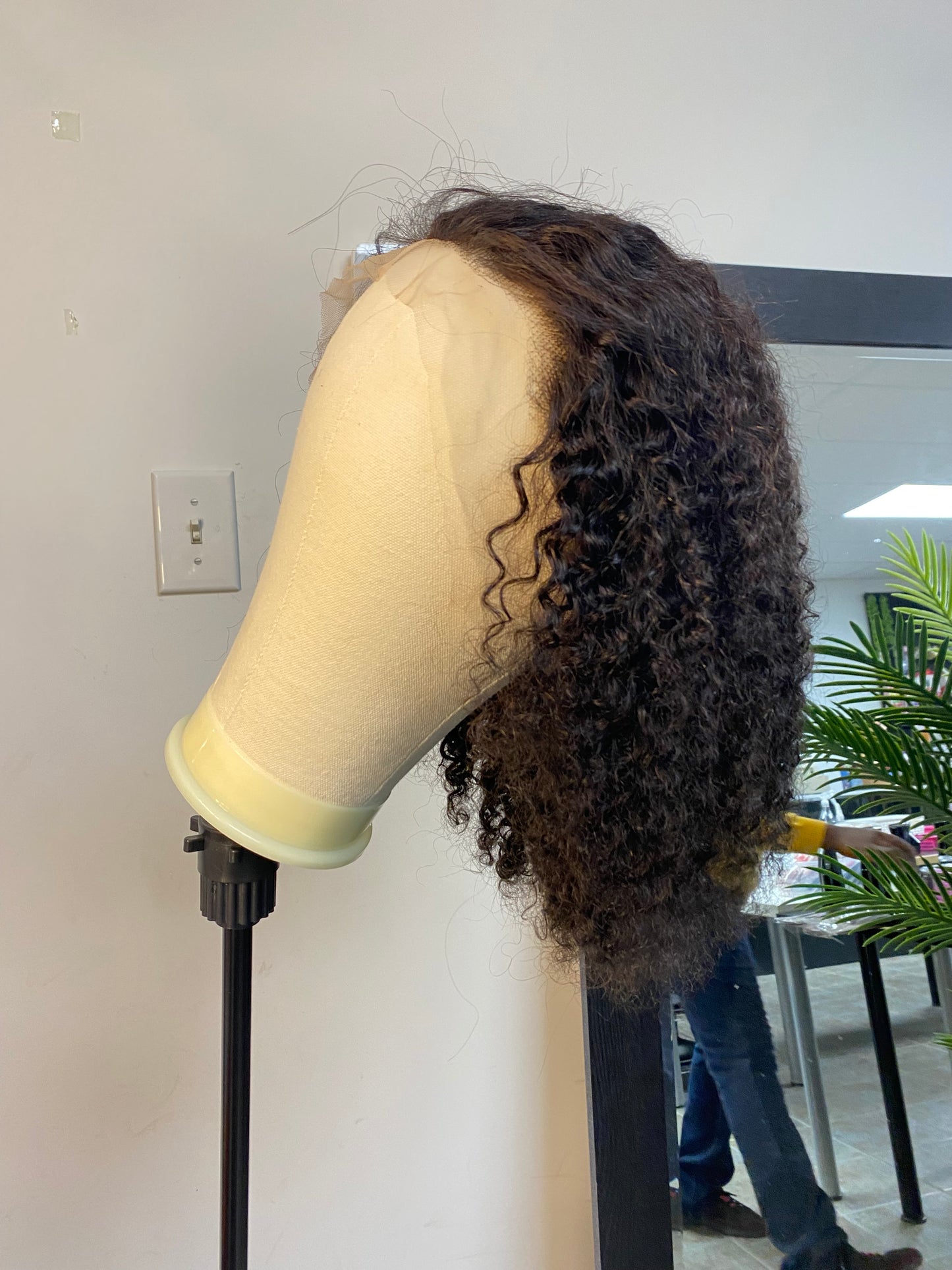 Curly yaki wig - 13x4