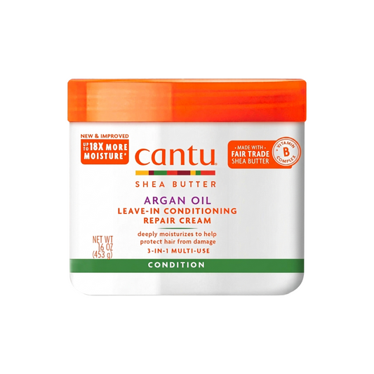 Cantu Shea butter Argan oil leave-in conditioning repair cream