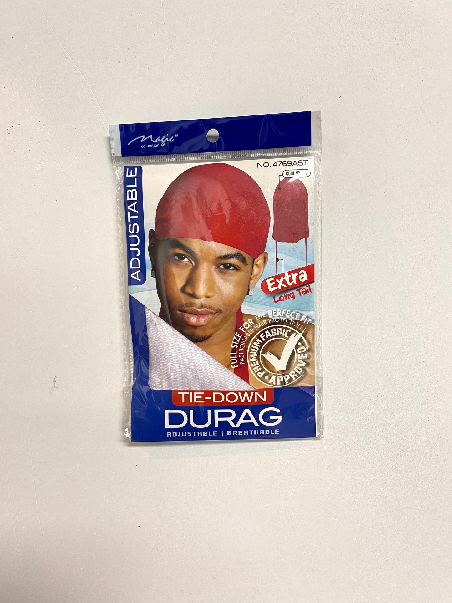 Durag - Tie down BLANC