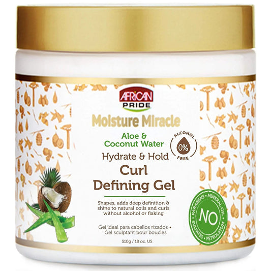 African pride moisture miracle/ Aloe et Coconut water
