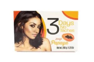Savon papaye 3 jours sans taches