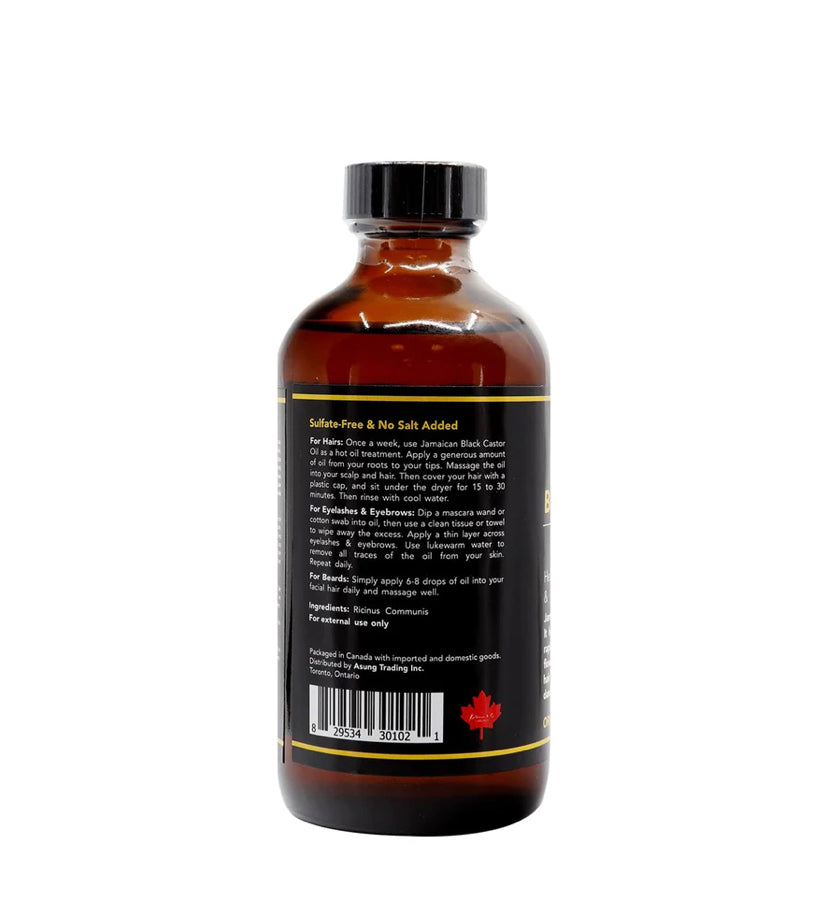 Kim & C - Black Castor Oil 100% Natural