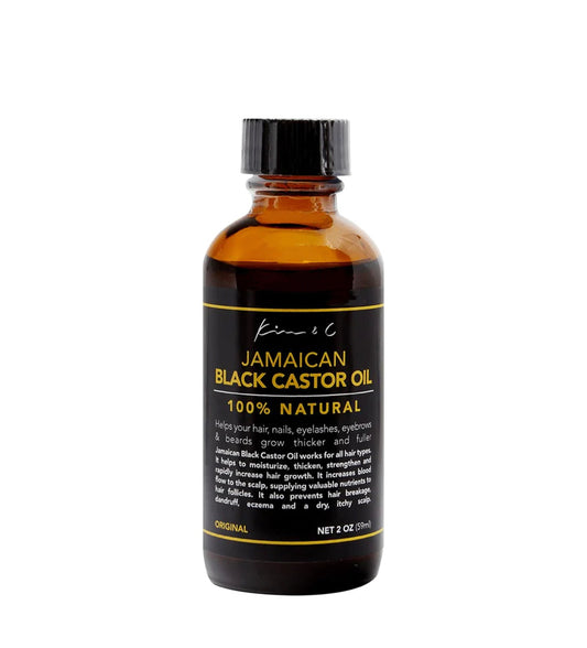 Kim & C - Black Castor Oil 100% Natural
