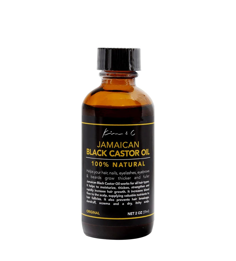 Kim & C - Black Castor Oil 100% Natural