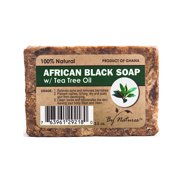 By natures African Black Soap Tea Tree oil