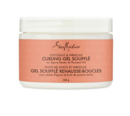 Shea Moisture Coconut & hibiscus, curling gel soufflé