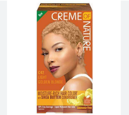 Creme of nature Hair Dye - C42 Light Golden Blonde