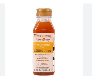 Creme of nature  Pure Honey Setting Lotion