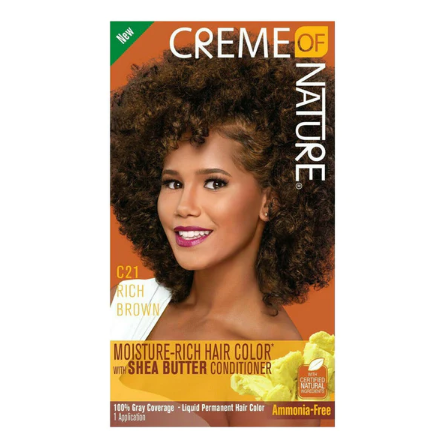 Creme of nature Hair Dye - C21 Rich Brown