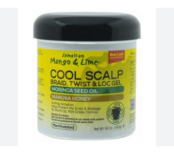 Jamaican mango and lime - Cool scalp, braid twits and lock gel