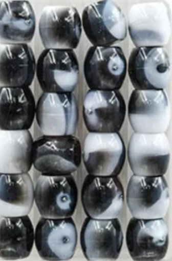 Eden Beads black & white