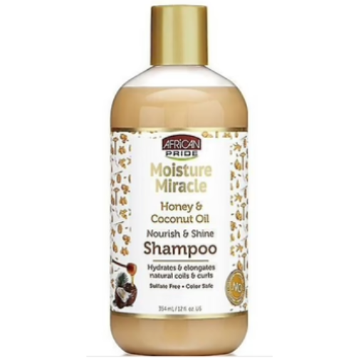 African Pride Moisture Miracle Honey & Coconut Oil Shampoo