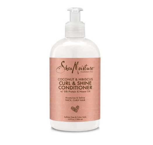 Shea Moisture - Coconut & hibiscus, curl and shine conditioner