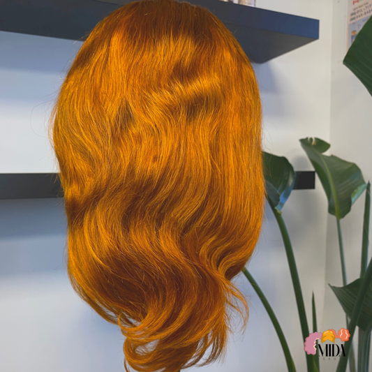 Bodywave wig - 4x4 ginger