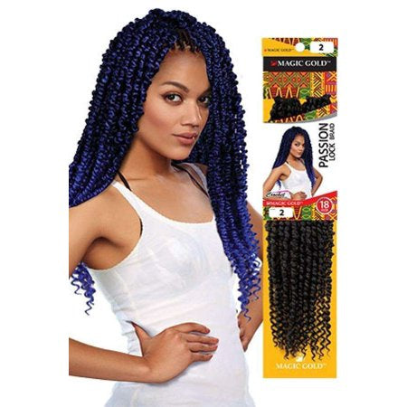 Magic Gold - lock braids 18''